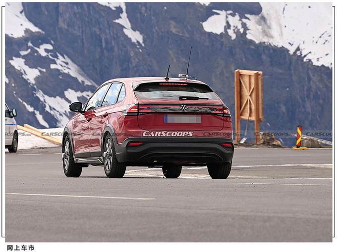 大众新款SUV无伪路试照外观酷似途观轿跑版-图6