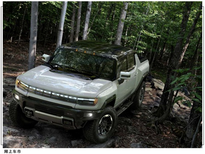 悍马新纯电SUV下月发布 造型方正/外挂全尺寸备胎-图4