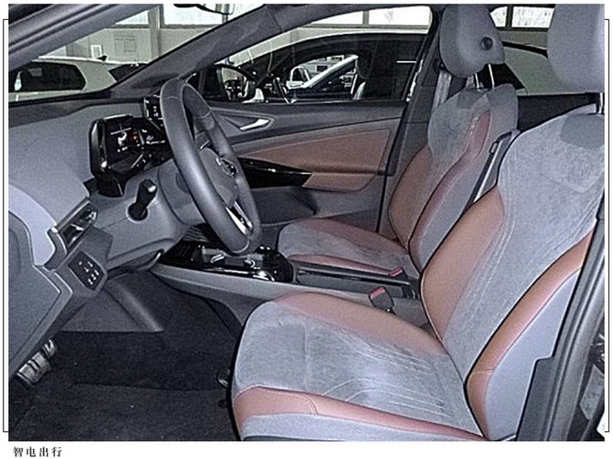 大众ID.4进店实拍悬浮中控屏/配黑色车顶扰流板-图3