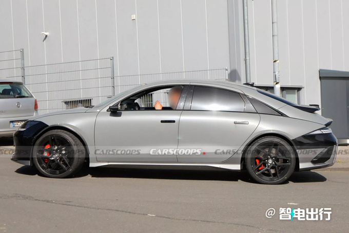 现代全新IONIQ 6 N路试明年首发/外观酷似保时捷-图3