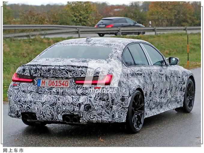 宝马新一代M3信息曝光 前脸格栅超大/配3.0T+6MT-图7