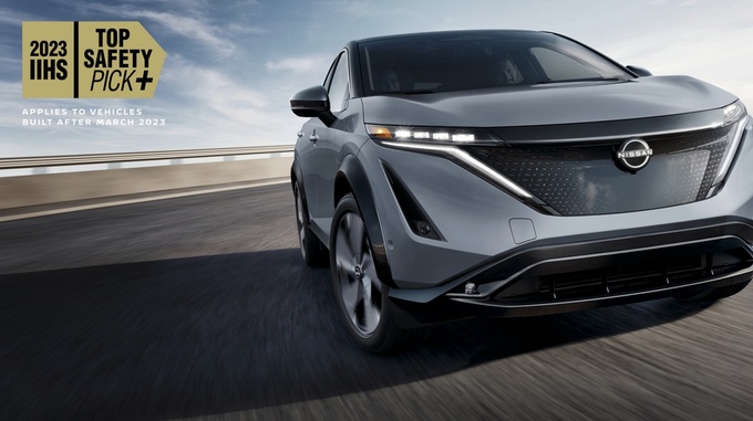 日产ARIYA艾睿雅荣获2023年IIHS TOP SAFETY PICK+评级-图1