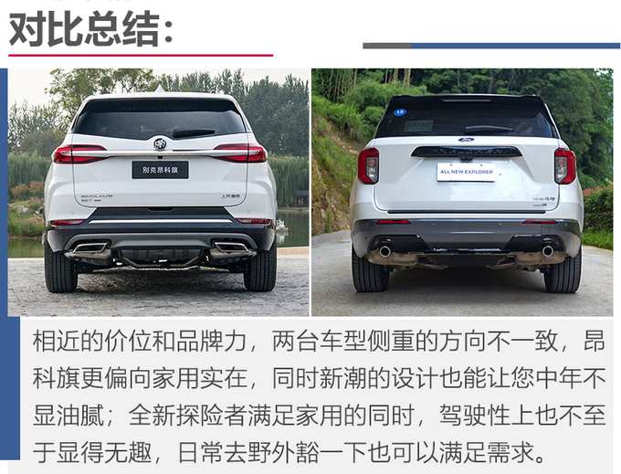 福特全新探险者值得买吗和别克昂科旗比比-图19
