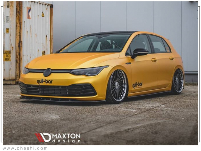 大众全新高尔夫改装版实拍 低趴的造型你喜欢吗-图4