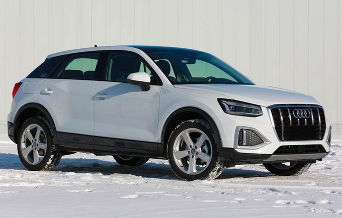 奥迪中期改款Q2L家族实拍 外观换新 尺寸小幅加长-图1