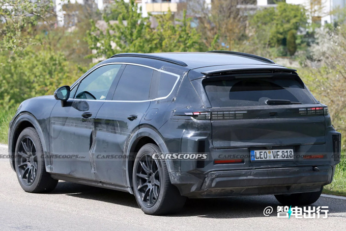 保时捷卡宴纯电版曝光与Macan EV同平台打造-图5