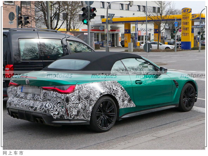 宝马M4敞篷版曝光搭3.0T发动机/7月开启投产-图4
