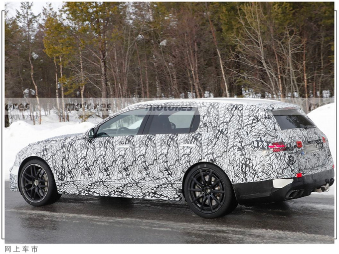 梅赛德斯-AMG全新C63曝光搭2.0T/年底即将亮相-图3