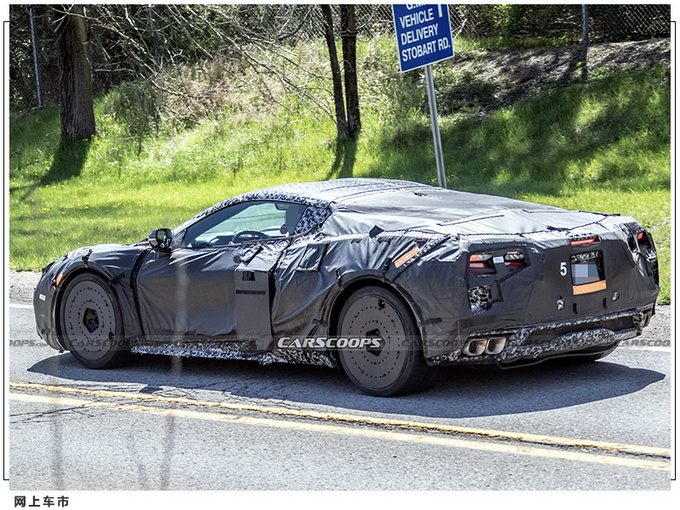 雪佛兰科尔维特谍照将推多款新车型/搭V8引擎-图3