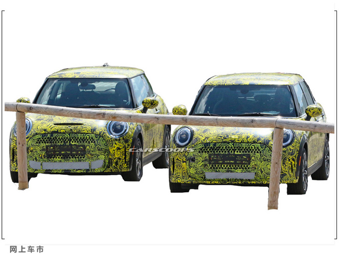 新款MINI Cooper谍照搭2.0T/中置双出排气更个性-图3