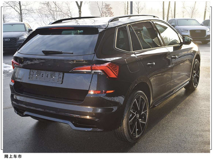 斯柯达新款SUV实拍曝光 搭1.5T/内配红黑双色座椅-图3