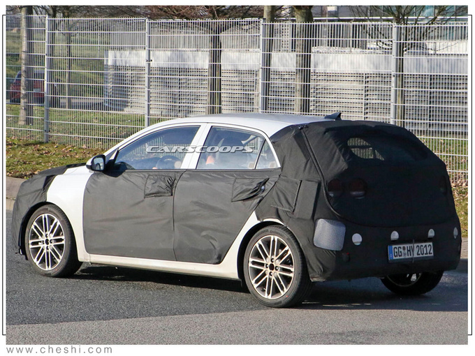 起亚全新Rio路试谍照曝光年底亮相/搭1.0T引擎-图4