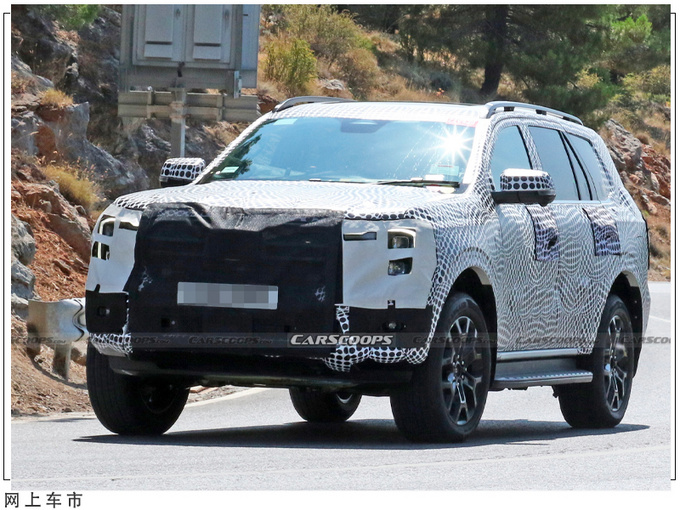 福特全新硬派SUV现身搭3.0T/配猛禽同款前脸-图2