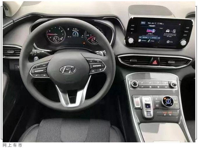 现代新款胜达实拍换新外观/内饰配置更豪华-图6