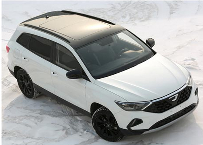 捷达VS7新车型下线 黑化车身更运动 最快4月上市-图2