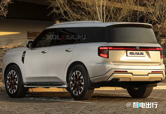 日產(chǎn)全新一代途樂曝光換搭渦輪引擎/pk豐田陸巡-圖2