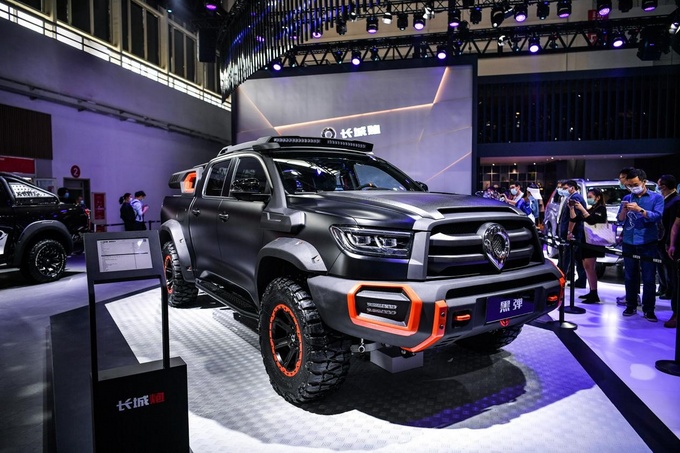 中国首款全尺寸发布展望2021上海车展皮卡新车-图1