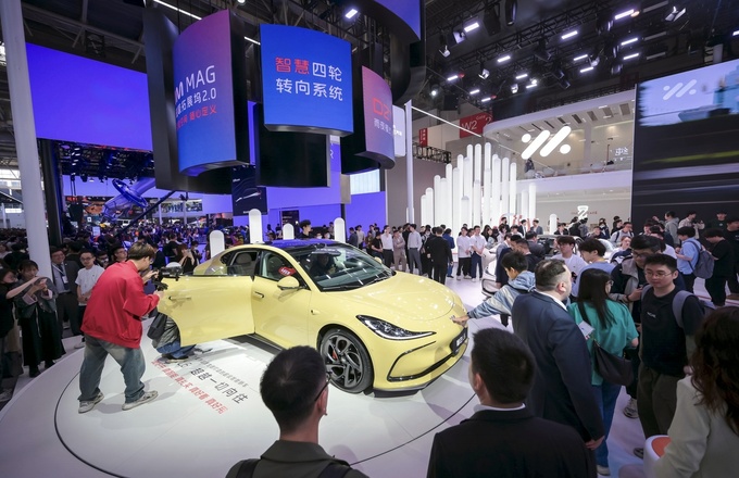 北京车展智己L6全系搭载智能生态驾舱系统IMOS 3.0-图6