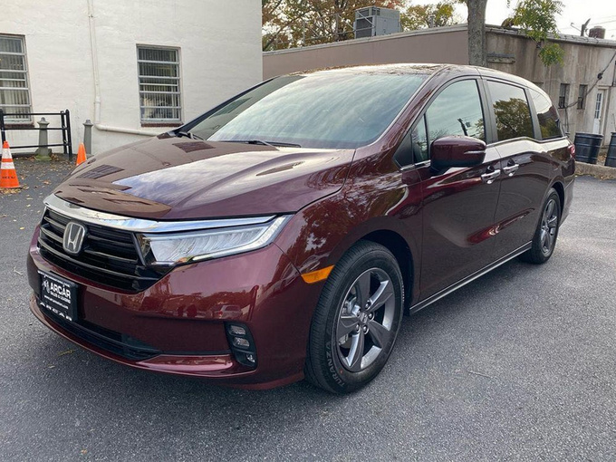 本田新款奥德赛实车街拍配熏黑格栅/搭3.5L V6-图1