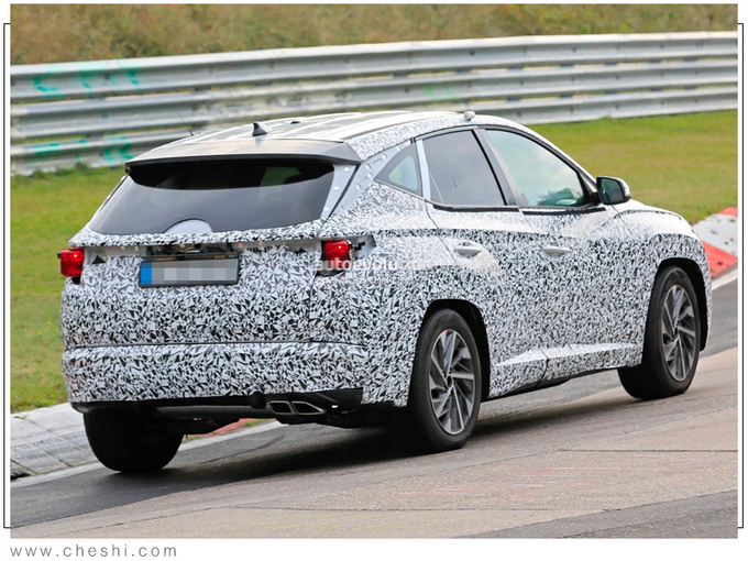 现代全新途胜谍照曝光搭2.0T/外观酷似卡宴-图4