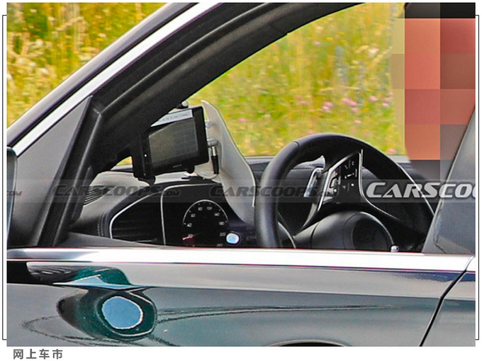 奔驰新款GLE外观曝光年内即将发布/S级同款内饰-图5