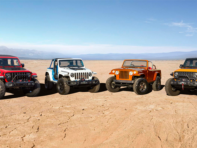 Jeep全新牧马人概念版发布涵盖四种不同车型-图1