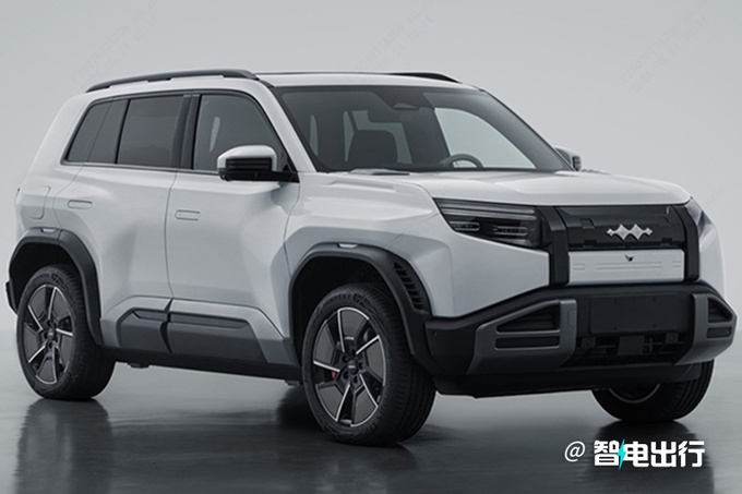 方程豹豹3实拍纯电+双电机 比奇瑞iCAR03更大-图1