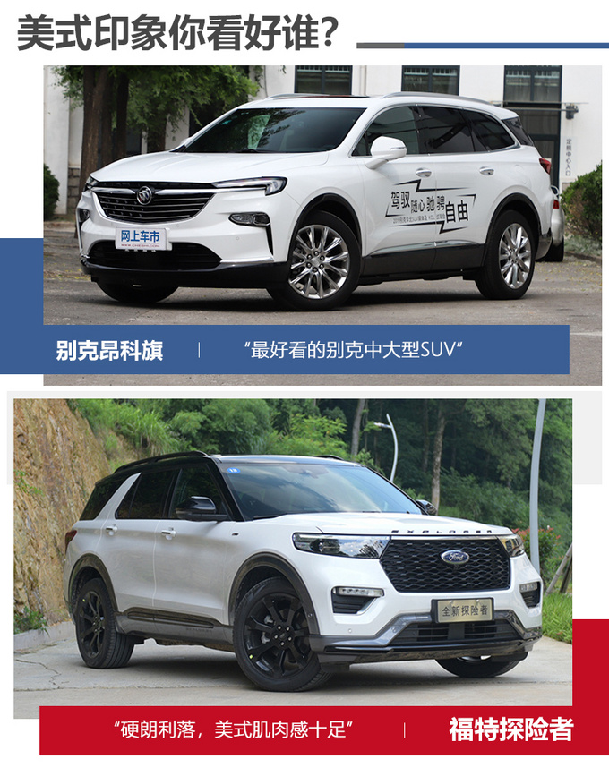 福特全新探险者值得买吗和别克昂科旗比比-图8