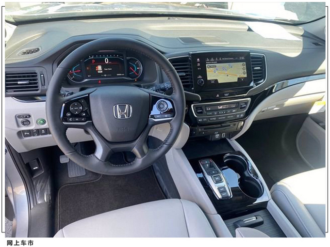 本田大号CR-V实拍图前脸造型升级/搭3.5L V6-图5