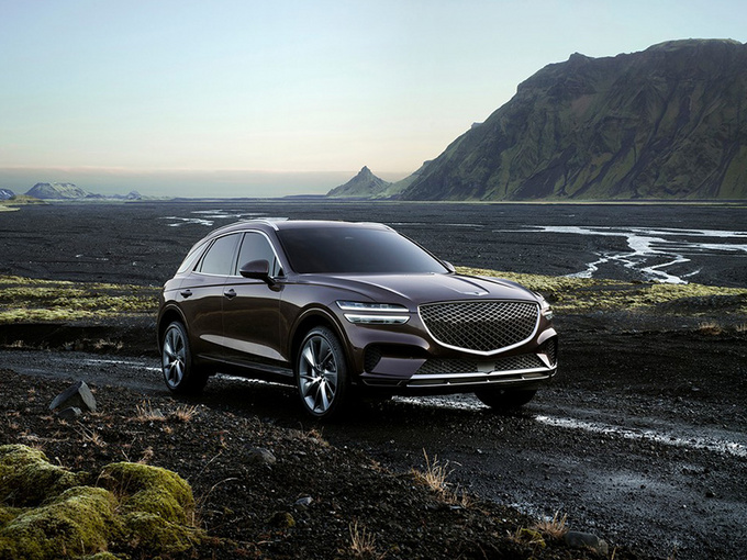 捷尼赛思全新GV70售价发布 分体大灯/两款发动机-图1