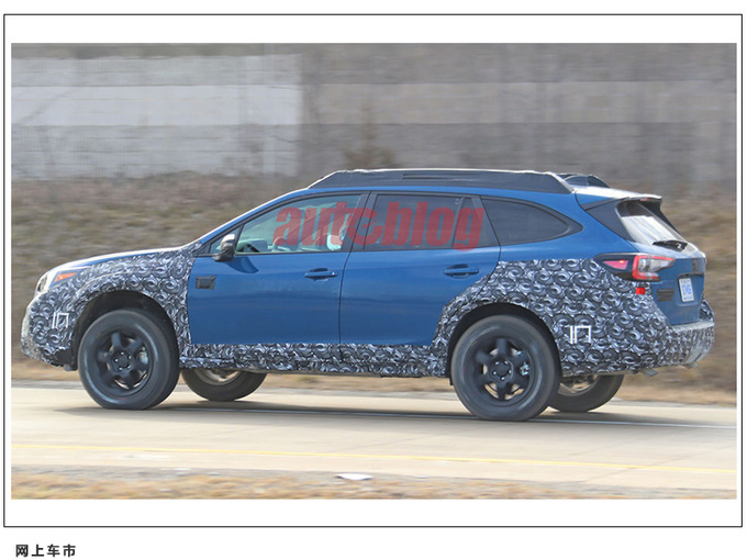 斯巴鲁全新傲虎谍照曝光离地高度增加/投产在即-图5