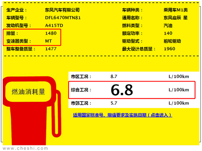 启辰星全新SUV动力曝光 搭1.5T轻混/油耗最低6.1L-图3
