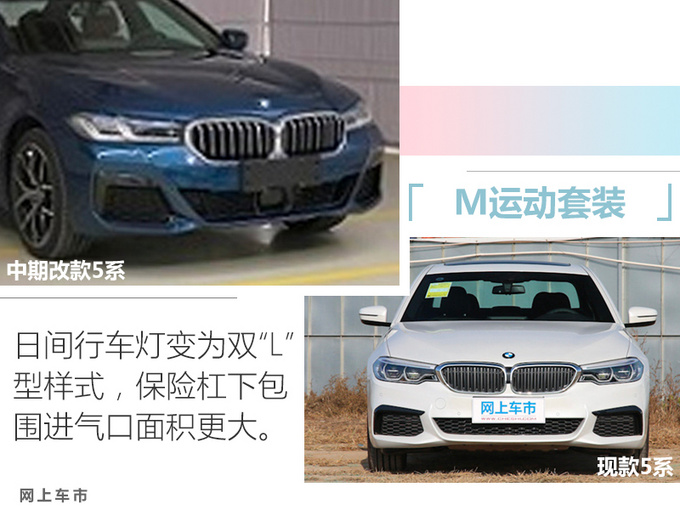 宝马改款5系曝光 外观更运动-尺寸动力向7系看齐-图1