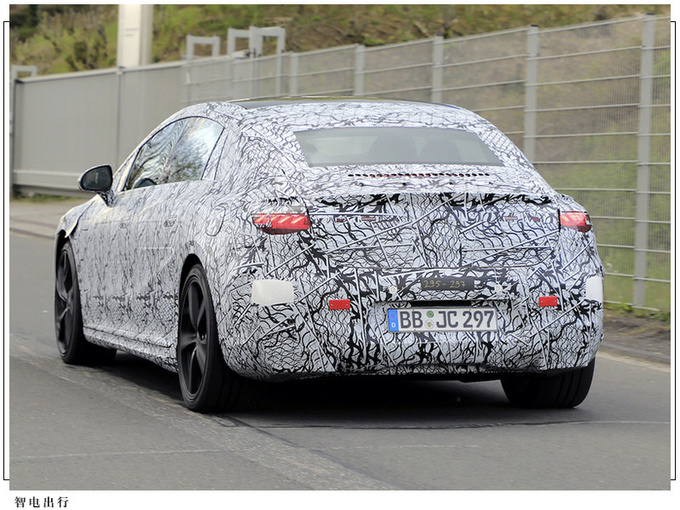 奔驰EQE路试谍照EVA平台打造/最快年底前发布-图6