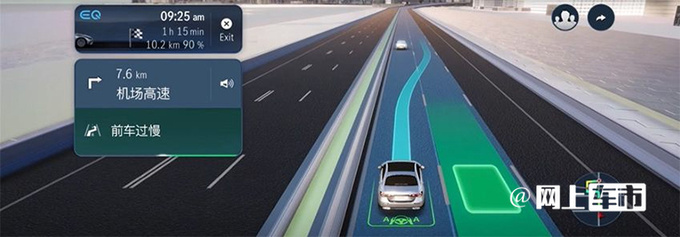 奔驰全新国产E级首发 大幅加长 17项中国专属配置-图7