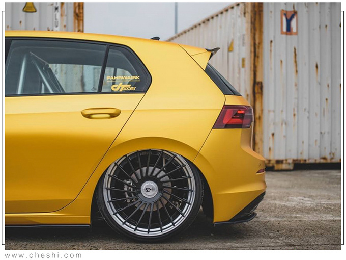 大众全新高尔夫改装版实拍 低趴的造型你喜欢吗-图6