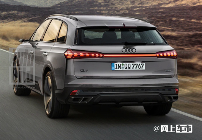 奥迪全新一代Q7曝光换分体大灯/比宝马X5好看-图2