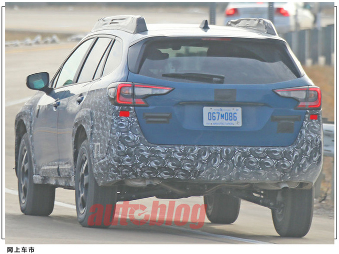 斯巴鲁全新傲虎谍照曝光离地高度增加/投产在即-图8