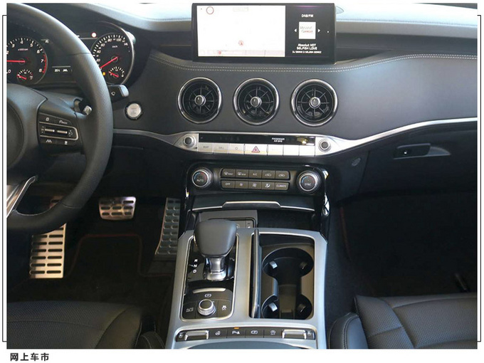 起亚大号K5轿跑版实拍 搭3.3T/溜背造型设计-图6