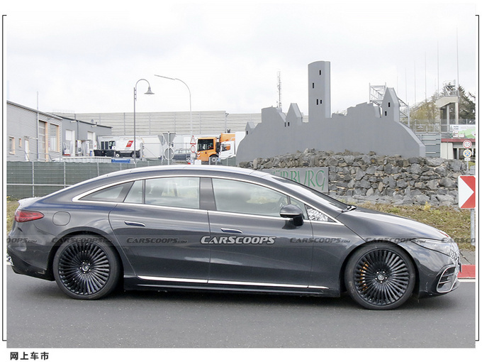 奔驰EQS AMG谍照曝光换装专属外观/性能大幅提升-图4