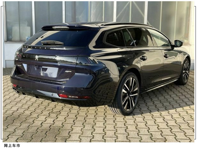 标致508旅行版实拍 配全液晶仪表/獠牙式日行灯-图2