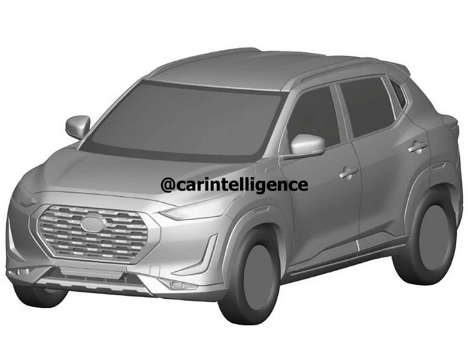 日产全新SUV专利图曝光年内亮相/内饰配置丰富-图1