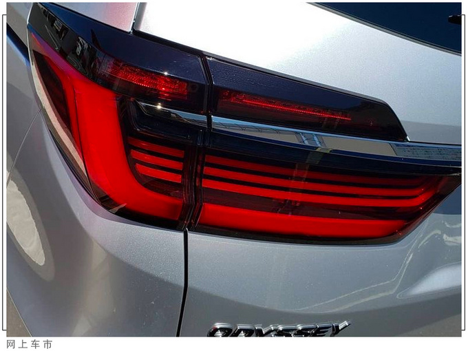 本田新款奥德赛实车街拍升级熏黑套件/搭2.4L-图6