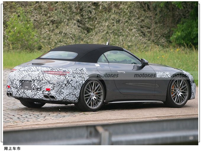 奔驰全新车型谍照入门搭V6引擎/明年正式开售-图6