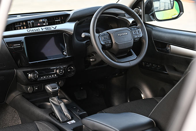 丰田Hilux三款新能源皮卡亮相泰国48V柴油轻混版体验-图4