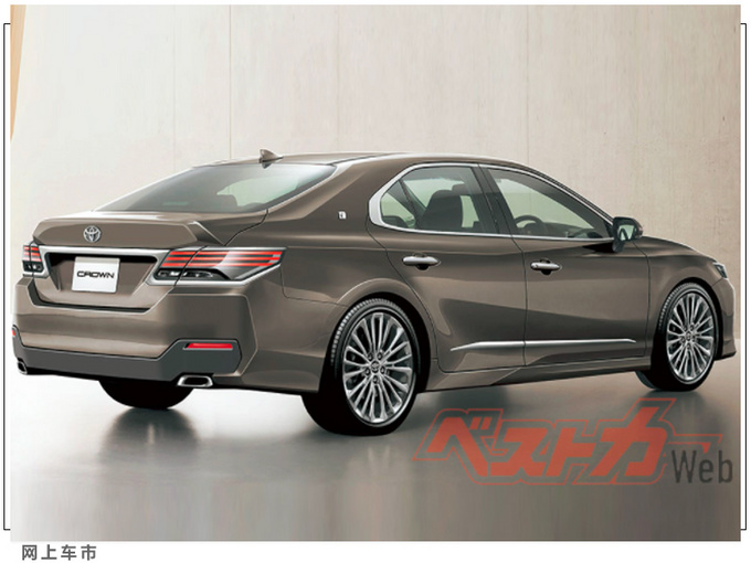 丰田全新一代皇冠曝光换搭2.5L引擎/尺寸升级-图2