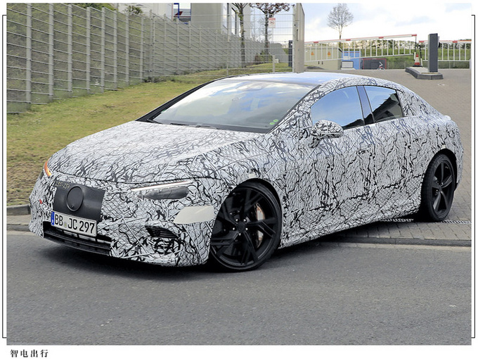 奔驰EQE路试谍照EVA平台打造/最快年底前发布-图2