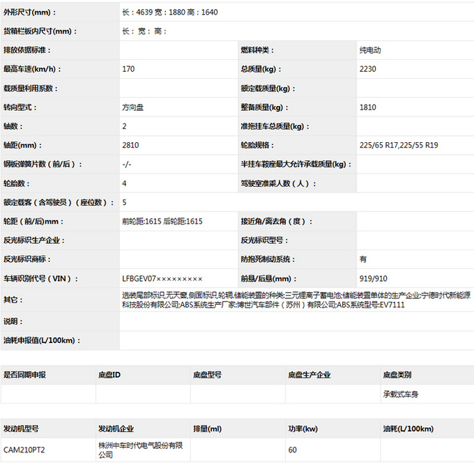 奔腾全新纯电SUV实拍图 命名为E014月预售-图1