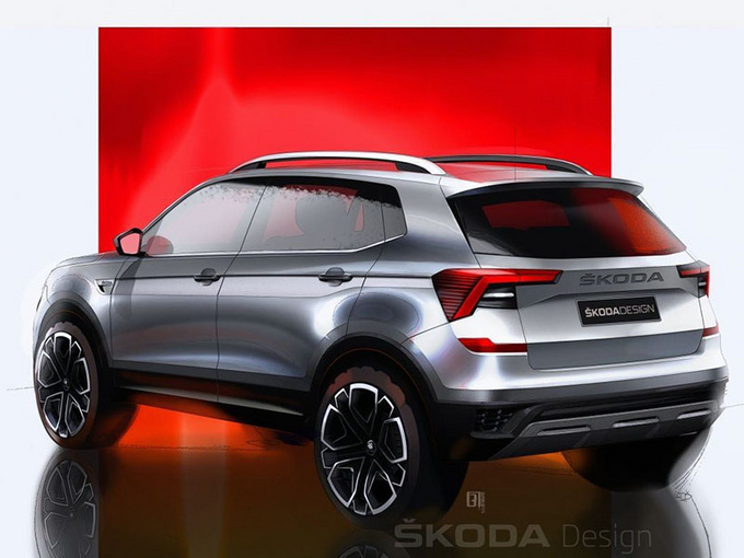 斯柯达全新SUV即将亮相 搭1.0T/柯米克同款大灯-图2