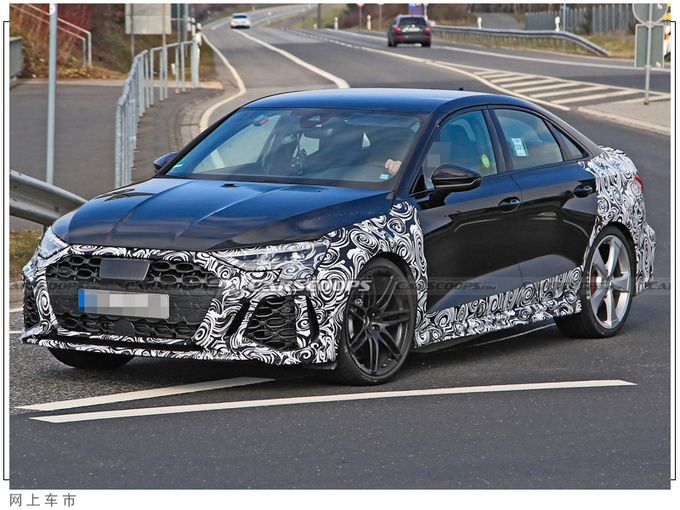 奥迪全新RS3谍照曝光三季度亮相/四驱系统升级-图4